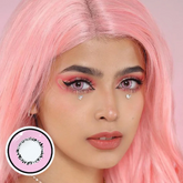 Lentile de contact colorate cu prescripție pentru Cosplay Element roz